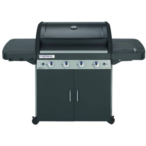 Barbecue a Gas con supporto Bombola e bruciatori in Acciaio Inox