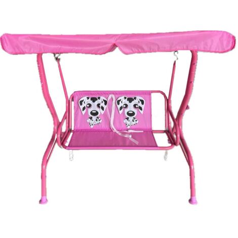 Dondolo Babydog Girl rosa per bambini