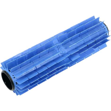 Spazzola in pvc blu S200/S300/S300i su cilindro