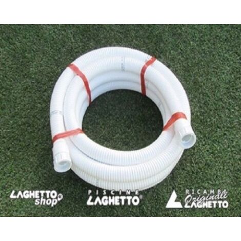 Tubo A Spirale Per Laghetto, Nero, 25 M, Diametro 40 Mm (1 1/2") - Per Pompe, Filtri E Fontane