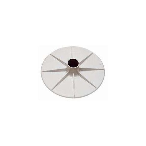 Piatto Per Aspirazione Skimmer Piscina In ABS – Con Attacco Per Canna Galleggiante, 20,75 Cm