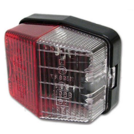 Fanale luce ingombro bifacciale a lampadina (1/2)