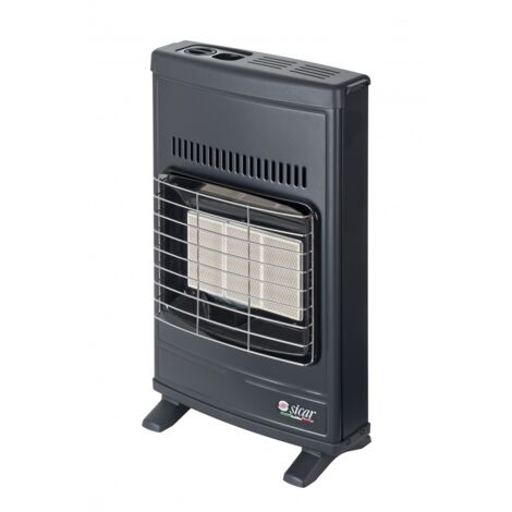 Stufa A Gas Gpl Sicar Infrarossi Eco 40 Gpl Lamiera Grigio