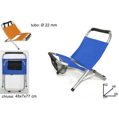 Sedia mare metallo