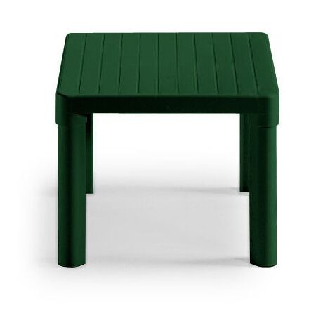 Tavolino da giardino TIP in resina verde bosco