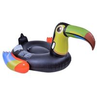 Cavalcabile gonfiabile tucano nero