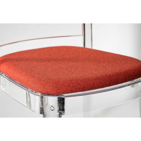 Cuscino TREVIRA Canvas per sedia Lucienne Colore cuscino Rosso Corallo