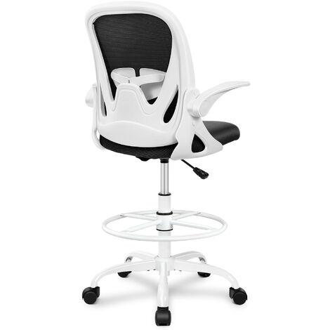 Chaise de bureau ergonomique et contemporaine avec support