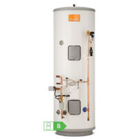 Heatrae Sadia Megaflo Eco SystemReady 300SB Indirect Unvented Hot Water  Cylinder 95050502