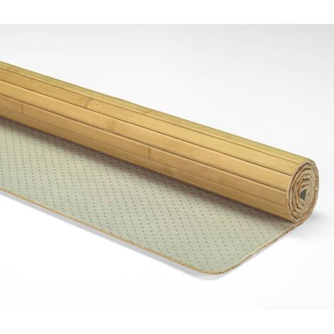 Antirutschmatte MSV Bamboo 50 x 80 cm braun holz