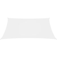 Maison Exclusive - Sonnensegel Oxford-Gewebe Rechteckig 4x5 m Weiß