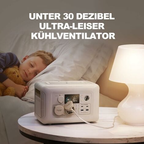 Générateur solaire de centrale électrique Portable avec 2 panneaux solaires flexibles monocristallins 100W pour Camping d'urgence ALLPOWERS R600