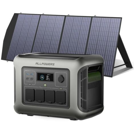 ALLPOWERS Panneau solaire pliable 200W avec sortie MC-4 pour centrale électrique portable SP033 acheter à bas prix
