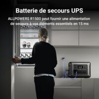 ALLPOWERS Station Power Portable 2400W (4000W de Pic) - Générateur