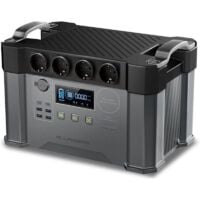ALLPOWERS Station d'alimentation portable 2000W Prise d'alimentation CA 1500Wh, Batterie MPPT Alimentation mobile pour camping-car, camping, urgence familiale, Panne de courant
