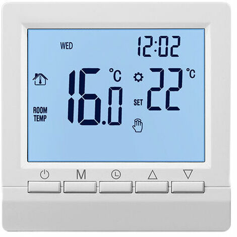 Wolketon Temperaturregler Infrarotheizungen Thermostat 230V 3000W