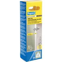 RAPID - Chevilles à Expansion Métal - 3-13mm Lot 10 Charge Max 25 kg Pour Cloison Plâtre, Fixation Solide pour Mur Creux - (5001546)