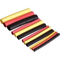RAPID - Gaines thermorétractables - De Ø1,5 à Ø5,0 mm / 72 pièces, Isole, Protège de l'humidité et de la corosion - Boîte - (24947400)