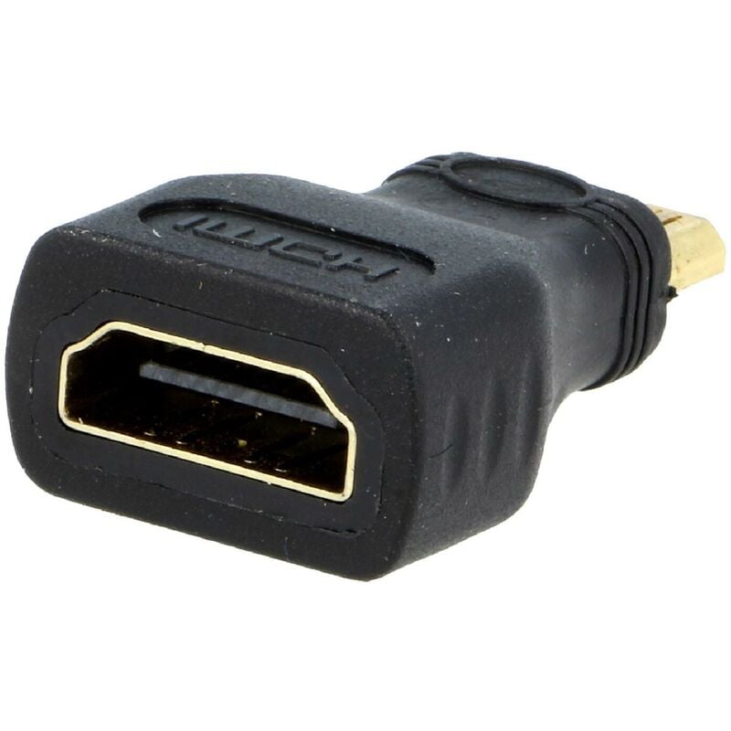 Adaptateur HDMI femelle vers mini HDMI - 10cm