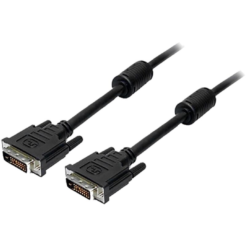 Câble Rallonge DVI-D 24+1 Mâle Vers Femelle Double Link – 2m – Connecteurs Plaqué Or Haute Qualité