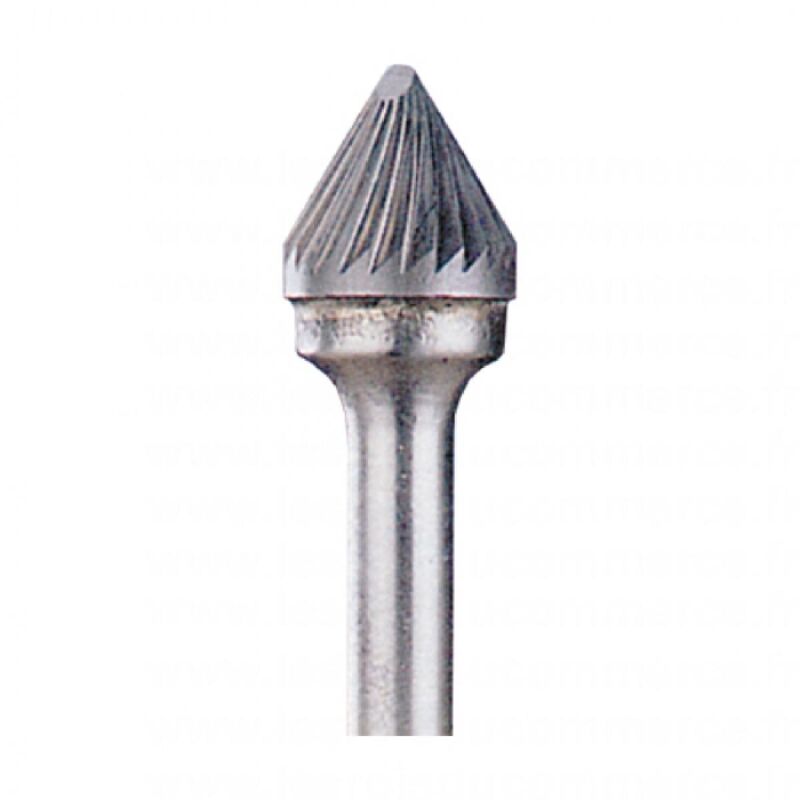 Fraise conique D 6 carbure
