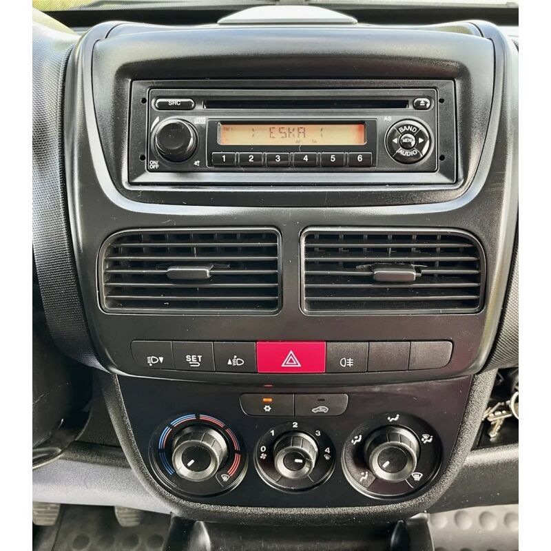 Sound-way Kit De Montage Autoradio 2 DIN Pour Fiat Doblo (263) 2010-2015 & Opel Combo Tour (D) 2011-2018 – Cadre Adaptateur Complet Avec Antenne Et Outils