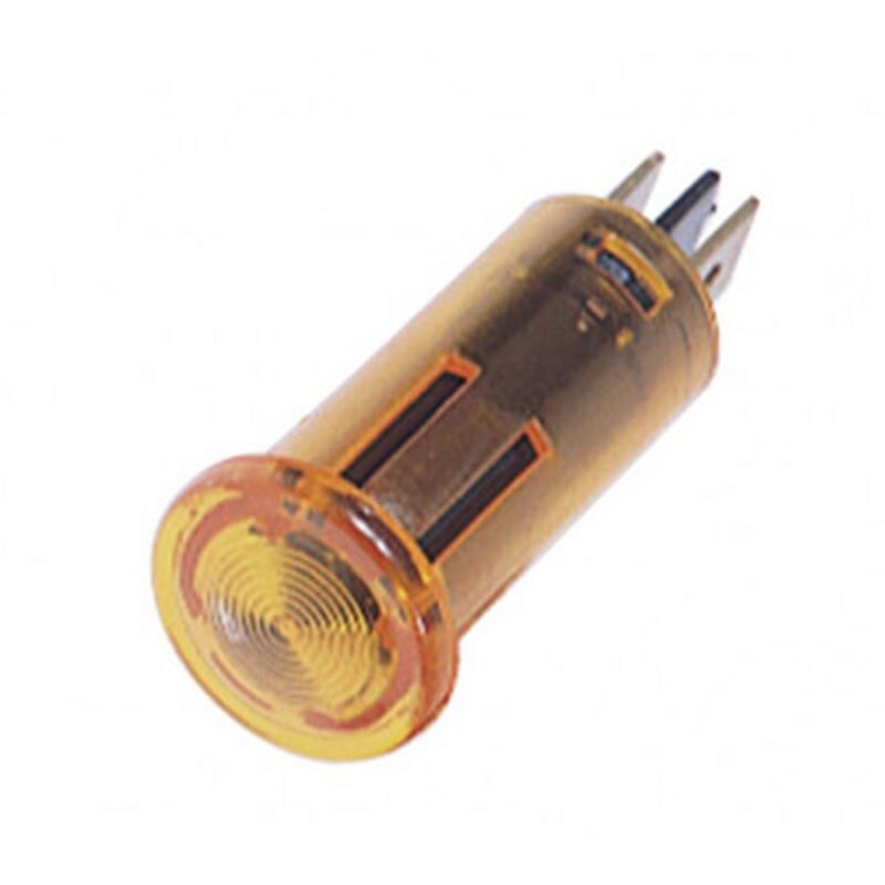 Voyant Lumineux Tubulaire Orange 16mm