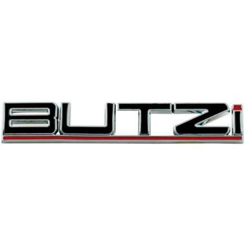 Sticker 3D - Chrome - Noir - Butzi