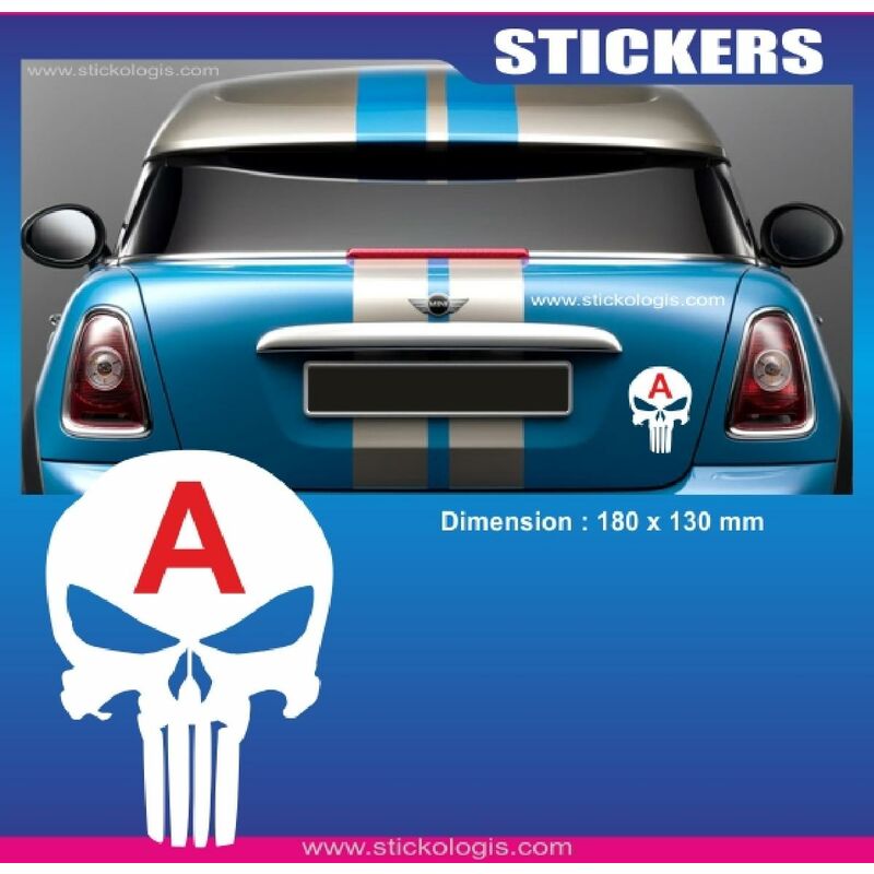Car Stickers Autocollant De Voiture Sticker Bande Réfléchissante Monster  Scratch