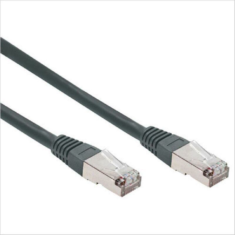 Cable Ethernet 15M, Cat 7 Rj45 15M Blindé Câble Réseau Plat Câble