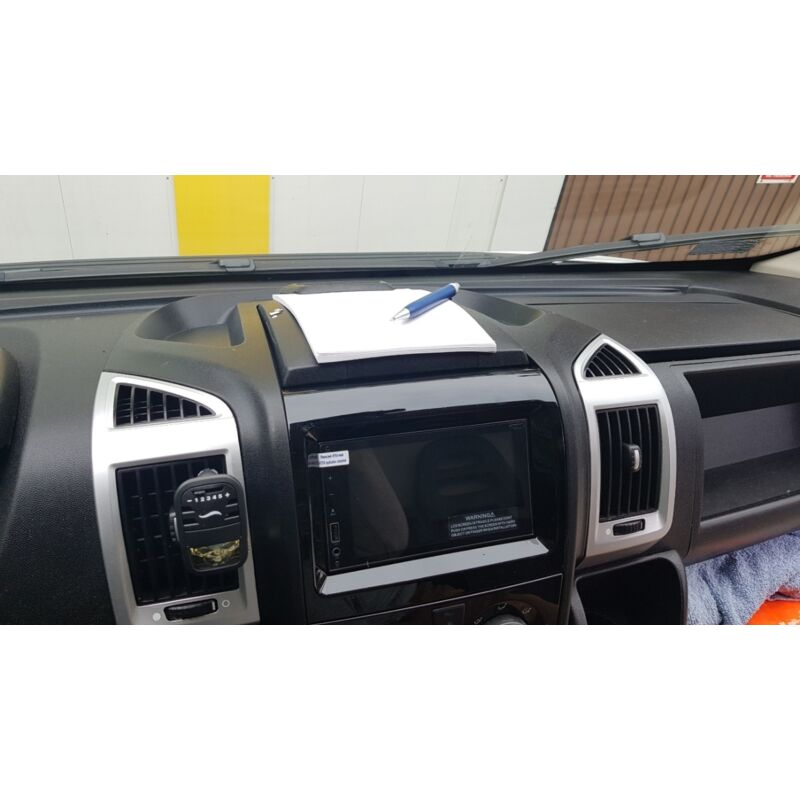 Façade Radio Jumper Boxer Façade Autoradio 2 DIN Fiat Ducato - Compatible 2006-2021 Accessoire Auto Radio
