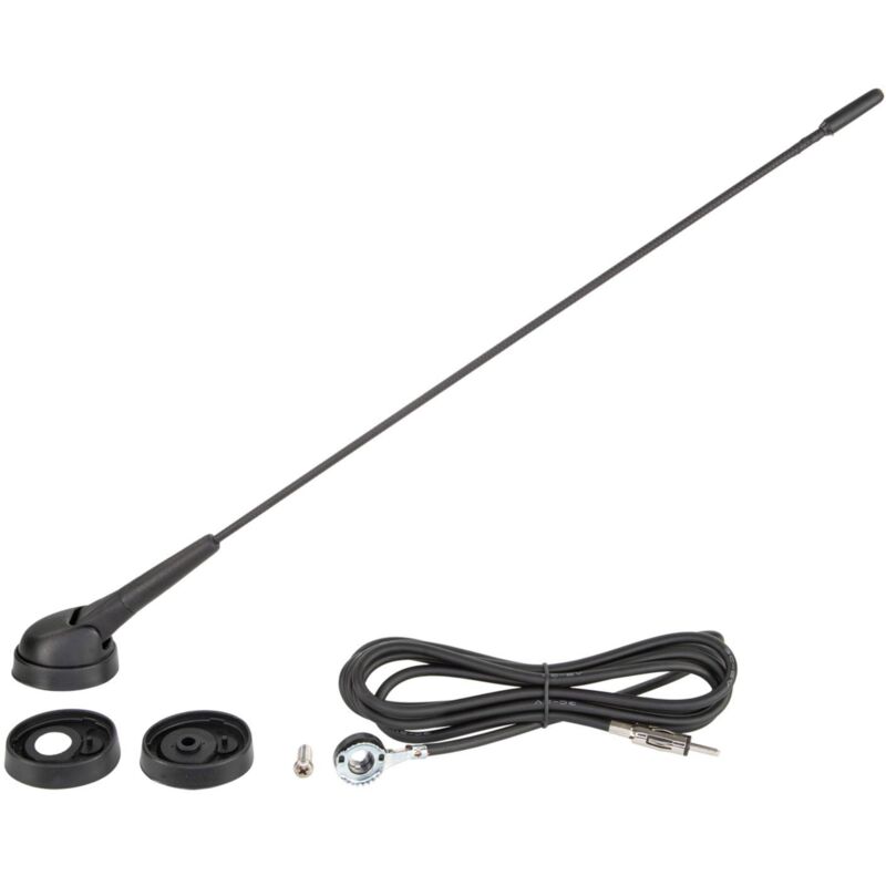 Antenne De Toit AM/FM Inclinable à 60° - Prise Fakra Mâle, Neuve ADNAuto, Pour Voiture