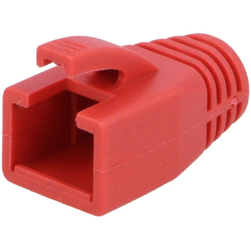 Isolation de prise RJ45 8mm Rouge