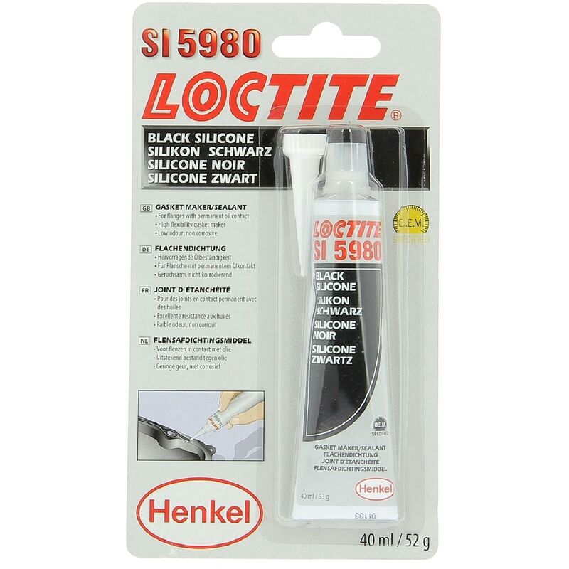 LOCTITE 5980 joint Silicone noir 40ml