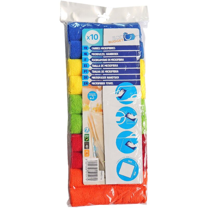 EB Lot de 10 Microfibres
