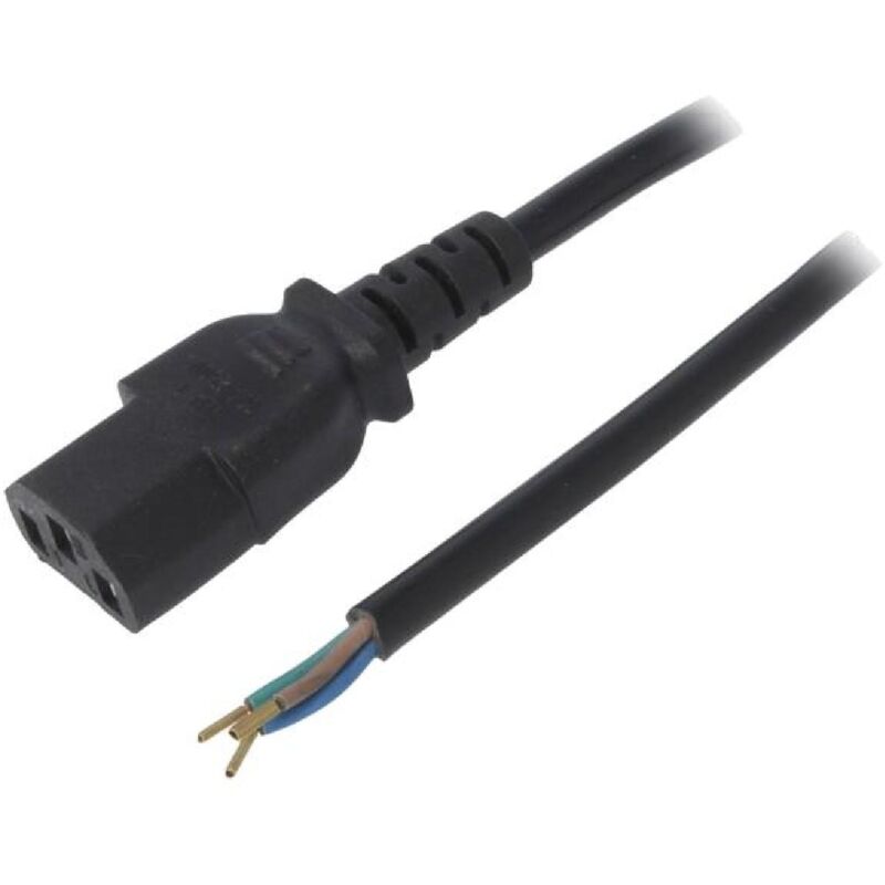 Cable rallonge C13 femelle vers C14 mal 3m