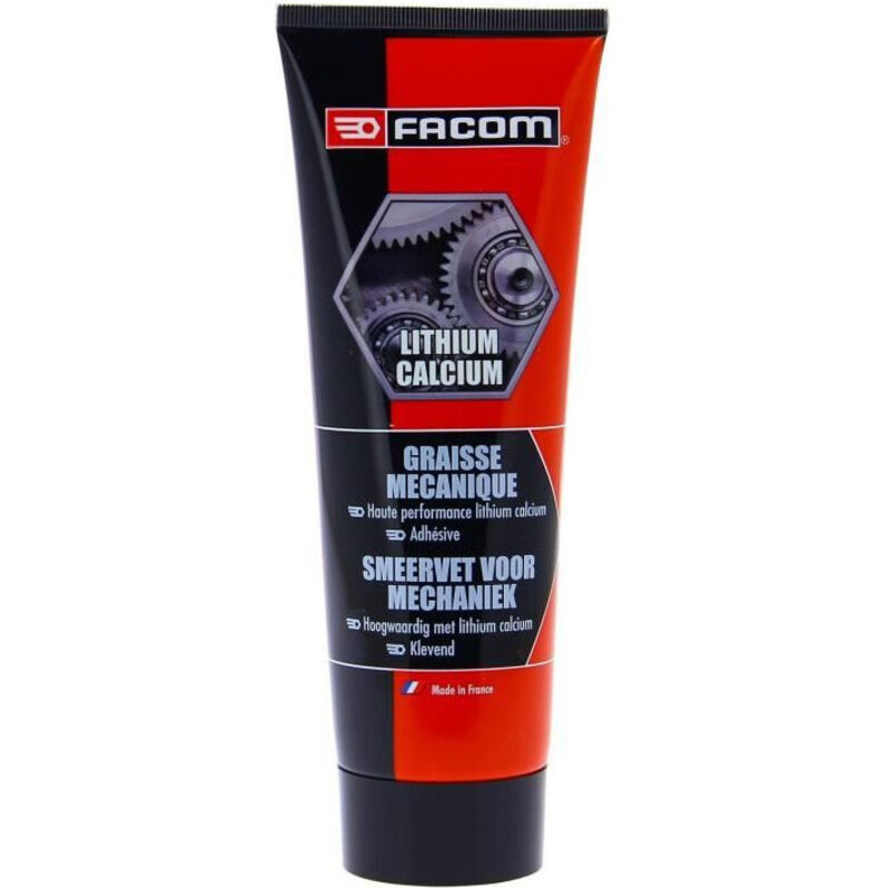 Graisse Industrielle Facom Extreme Pression Pro+ 900g - Calcium, Rouge, Neuve