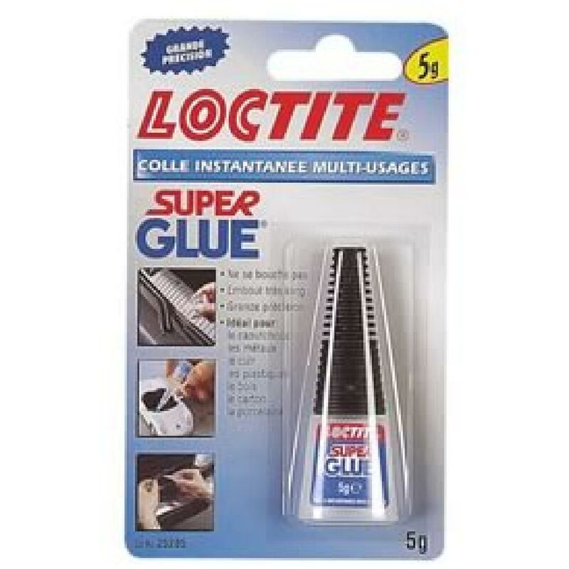 Colle contact LOCTITE Super glue 5g