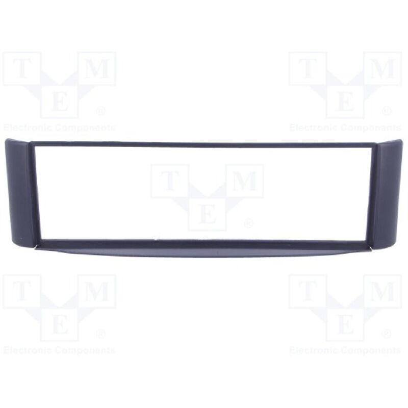 Audioproject A250 - Façade Autoradio Universel 1 DIN Compatible Smart ForTwo (450) 1998-2007, Couleur Grise