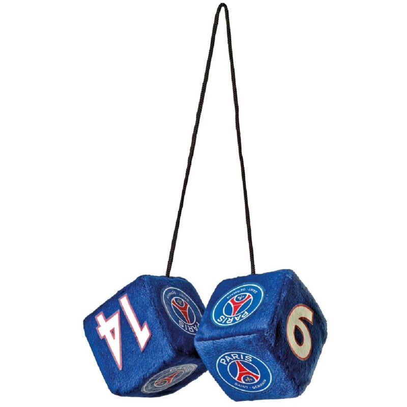 2 Des PSG Bleus compatible avec retroviseur 7X7cm - Paris Saint Germain