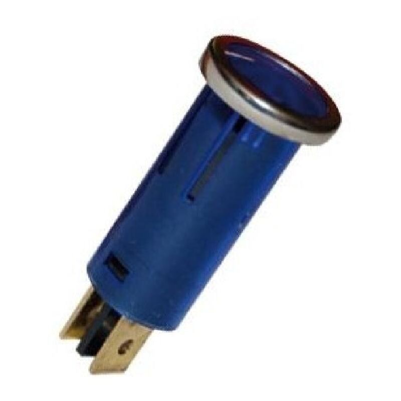 Voyant Lumineux Tubulaire Bleu 16.75mm