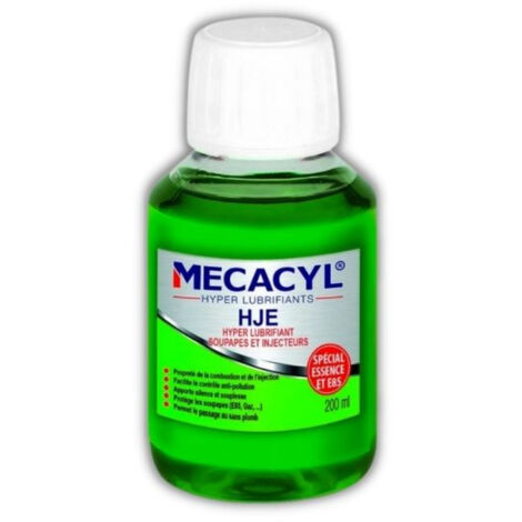 MÉCACYL HJE Hyper-Lubrifiant Soupapes Spécial Protection des Injecteurs Essence 200ml