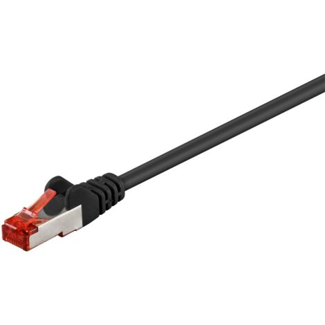 Cable Reseau RJ45 SFTP Blinde Categorie 6 - 5m - Noir