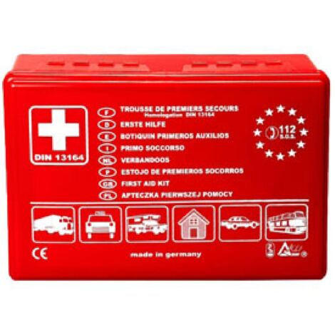 CARPOINT Trousse De Premiers Secours Voiture – Norme DIN 13164:2022 – Kit 40 Pièces Complet