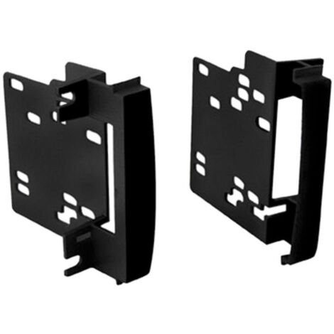 Support autoradio 2DIN compatible avec Chrysler Dodge Jeep VW ap07 Noir