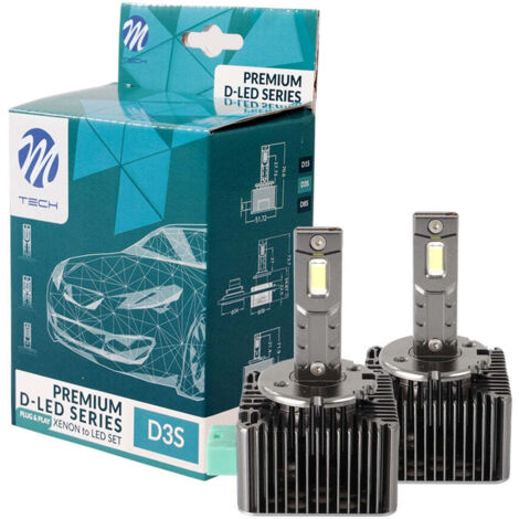 2 AMPOULES LED D3S 6000K 35W 90V 8400 LUMENS (1/3)