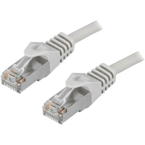 Câble Multibrin RJ45 catégorie 5e FTP Rouleau de 100 mètres (Gris) - Rouleau