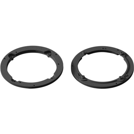 Tomzz Audio 2808-000 Anneaux De Haut-parleurs Adaptateurs Supports Compatibles Avec Citroen C1 Peugeot 108 Toyota Aygo Yaris RAV4 Subaru Outback Porte Avant Pour Haut-parleurs DIN 165mm