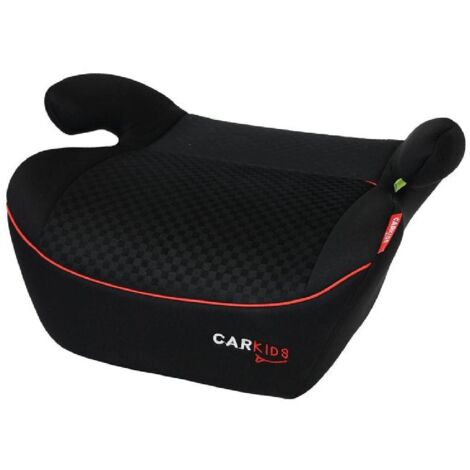 Rehausseur Voiture I-Size 125-150 Cm Carkids - Norme R129 - Ceinture 3 Points - Housse Lavable - Taupe/Noir