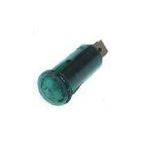 Voyant Lumineux Tubulaire Vert 16mm